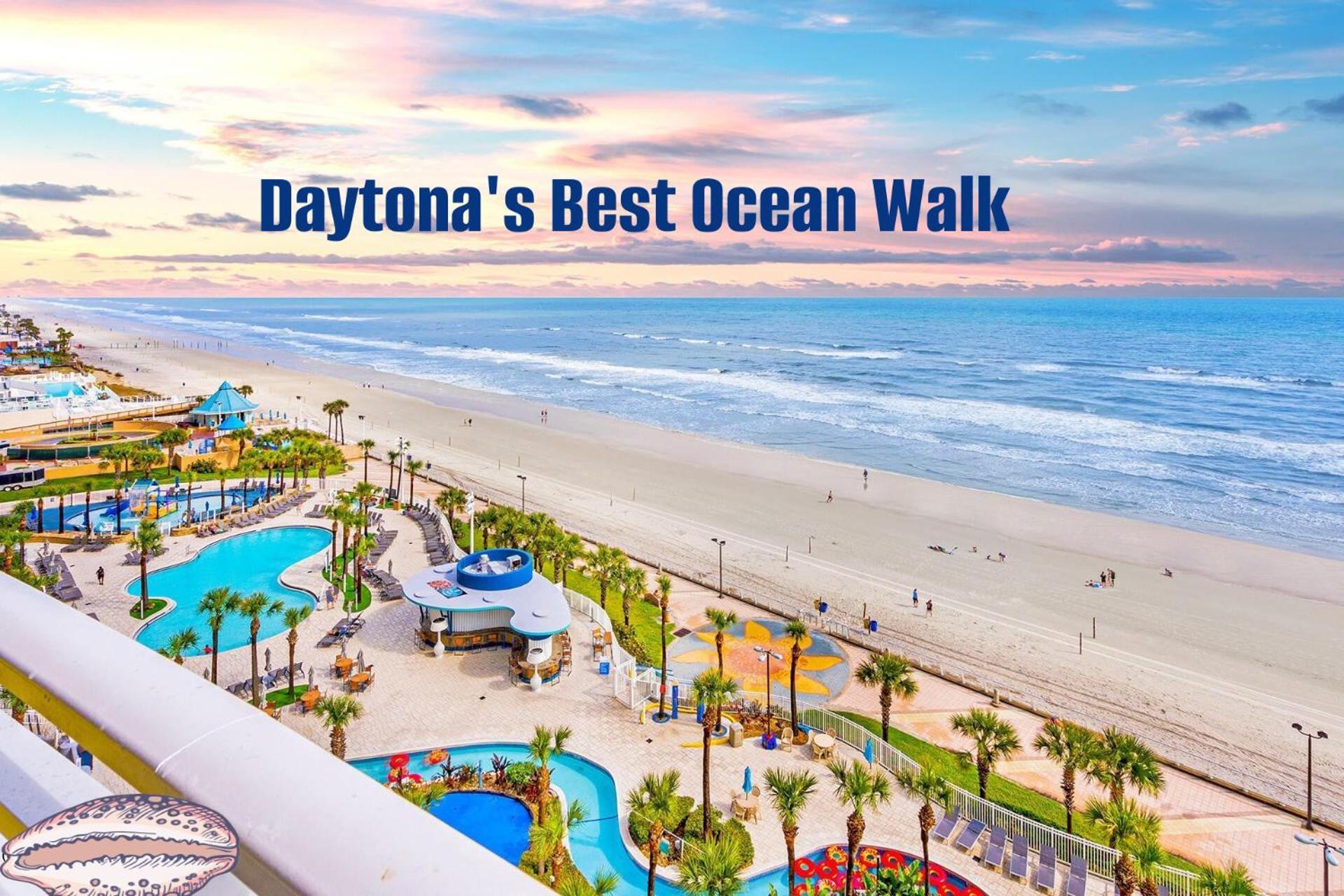 2 Bedroom Resort Condo Direct Oceanfront Wyndham Ocean Walk - Daytona Funland 2226 Daytona Beach Exteriör bild