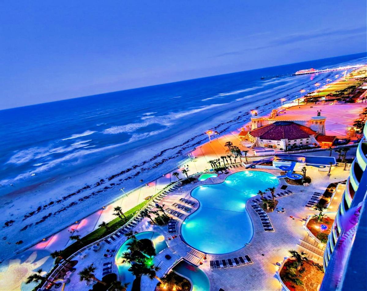 2 Bedroom Resort Condo Direct Oceanfront Wyndham Ocean Walk - Daytona Funland 2226 Daytona Beach Exteriör bild