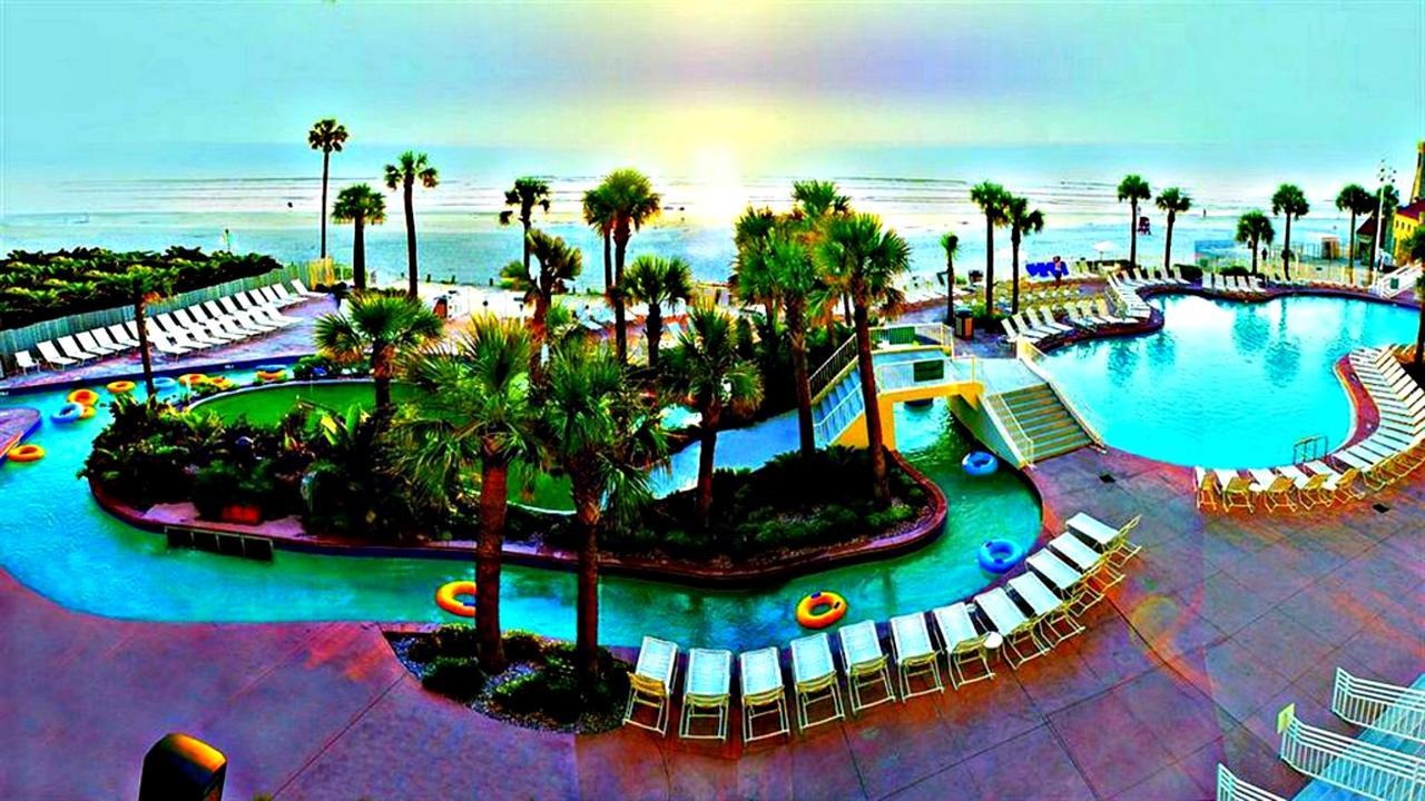 2 Bedroom Resort Condo Direct Oceanfront Wyndham Ocean Walk - Daytona Funland 2226 Daytona Beach Exteriör bild